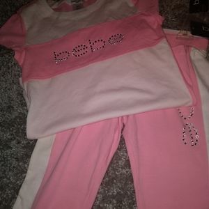 Bebe girls outfit (top and bottom)